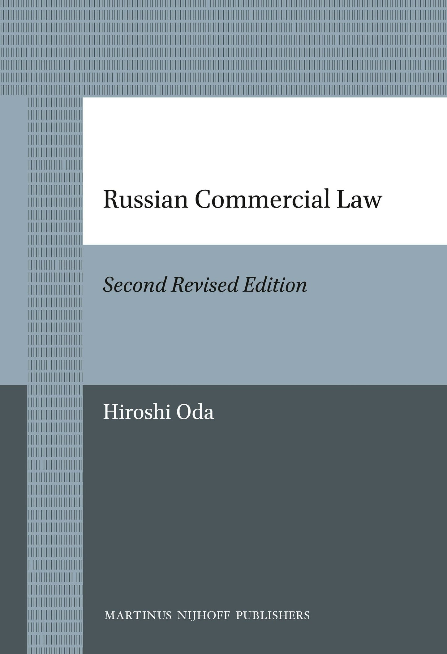Book cover image for Russian Commercial Law ISBN: 9789004226807