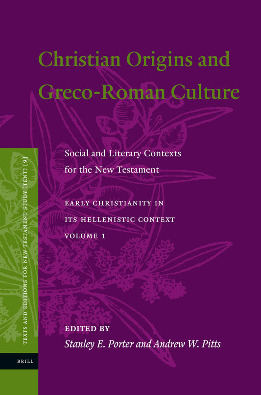 Christian Origins and Greco-Roman Culture