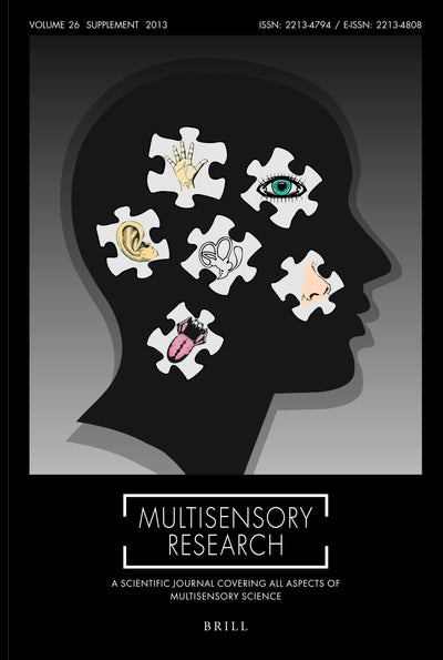 Cover image for Abstracts of the 14th International Multisensory Research Forum, The Hebrew University of Jerusalem, Israel, 2013, isbn: 9789004256323