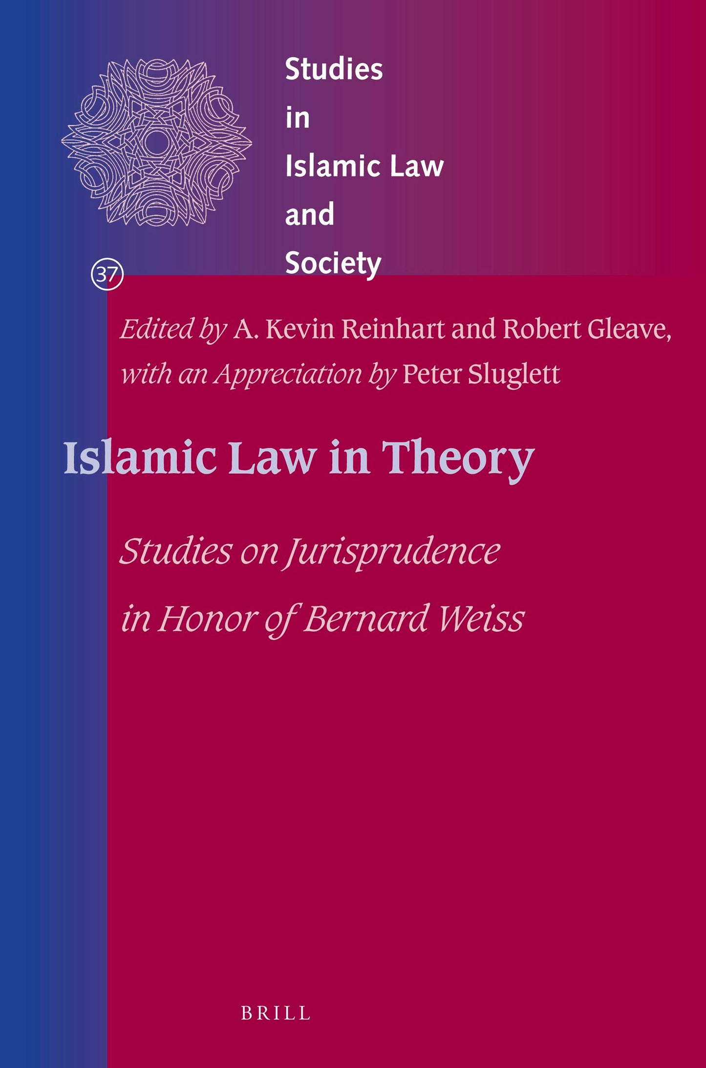 Book cover image for Islamic Law in Theory ISBN: 9789004264809