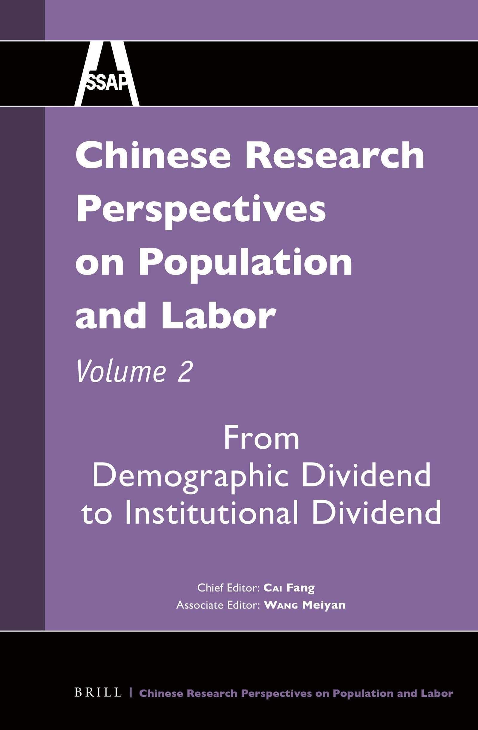 Book cover image for Chinese Research Perspectives on Population and Labor, Volume 2 ISBN: 9789004279933