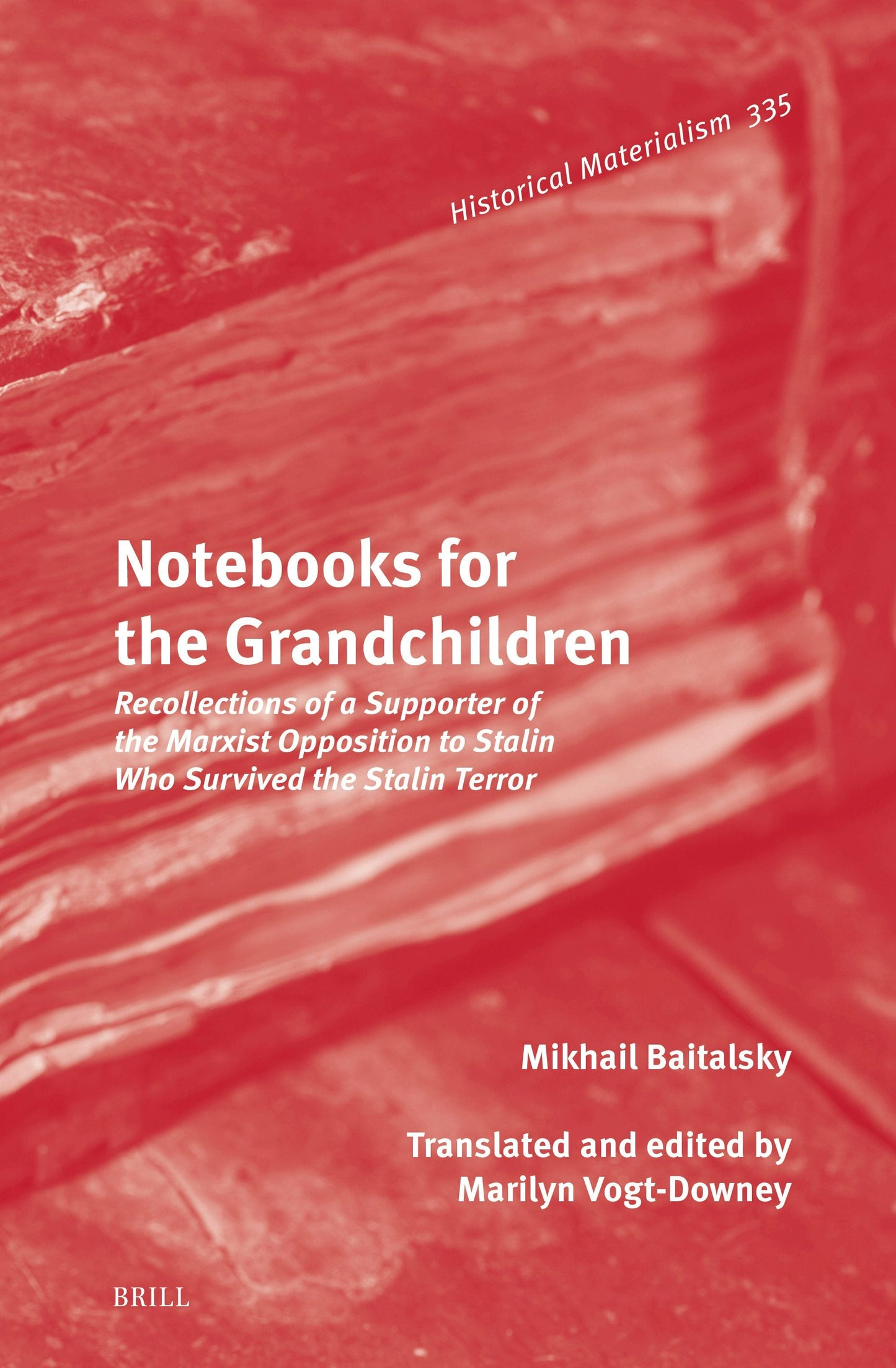 Book cover image for Notebooks for the Grandchildren ISBN: 9789004316096