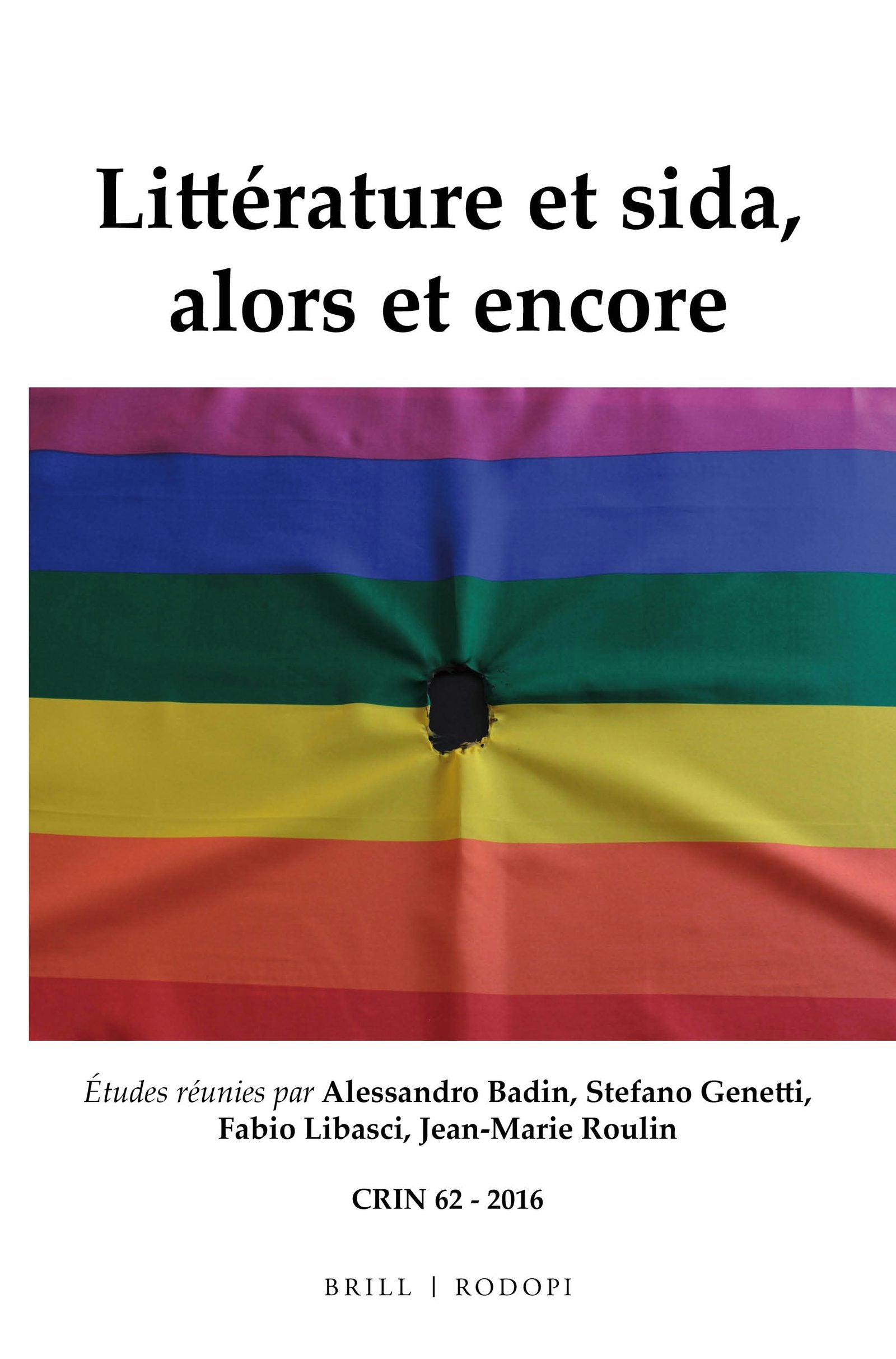 Book cover image for Littérature et sida, alors et encore ISBN: 9789004322790
