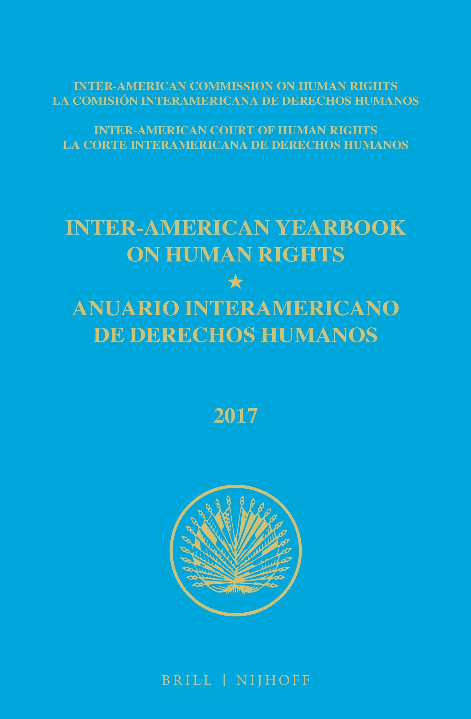 Book cover image for Inter-American Yearbook on Human Rights / Anuario Interamericano de Derechos Humanos, Volume 33 (2017) (TWO VOLUME SET) ISBN: 9789004327955