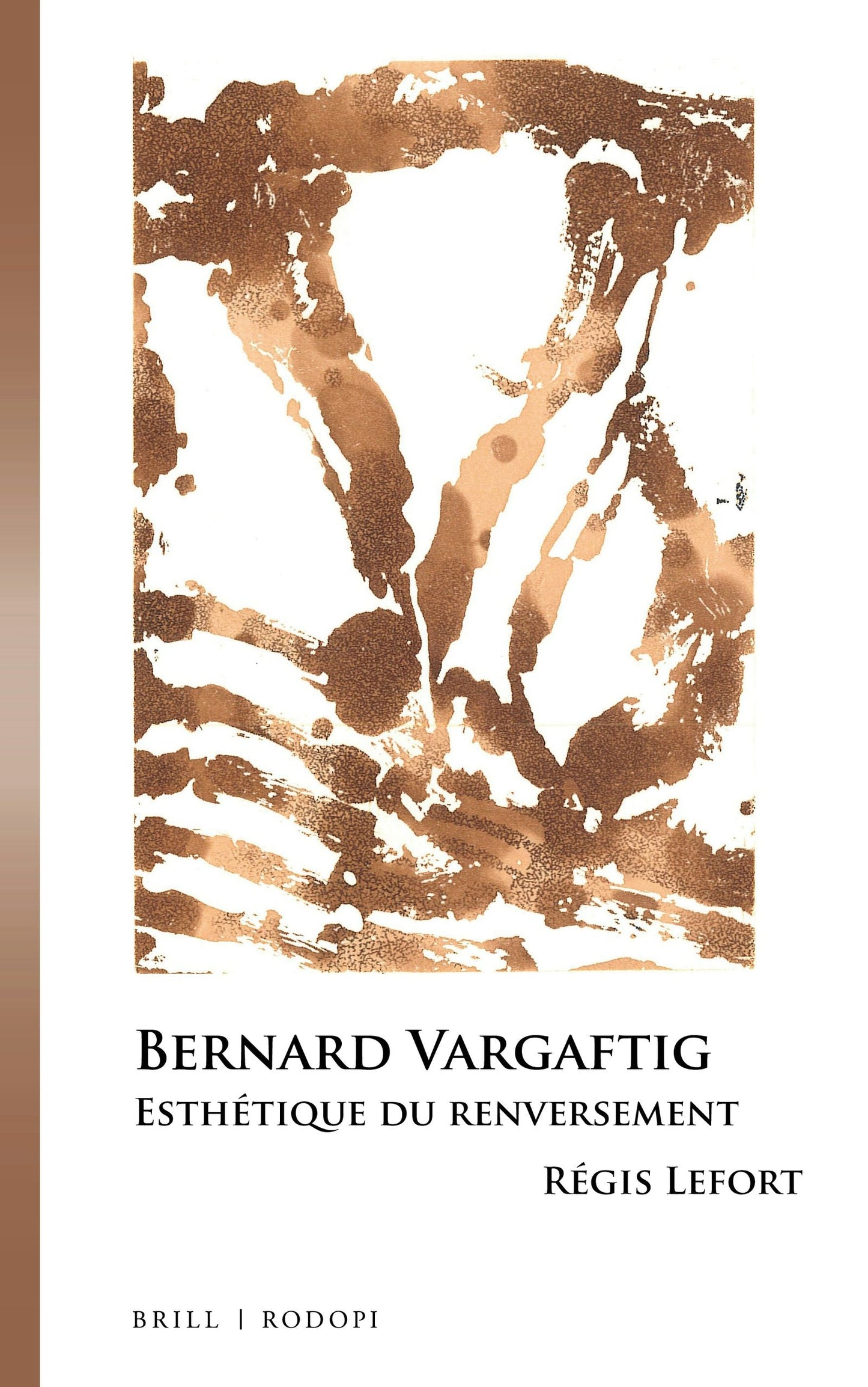 Book cover image for Bernard Vargaftig ISBN: 9789004331075