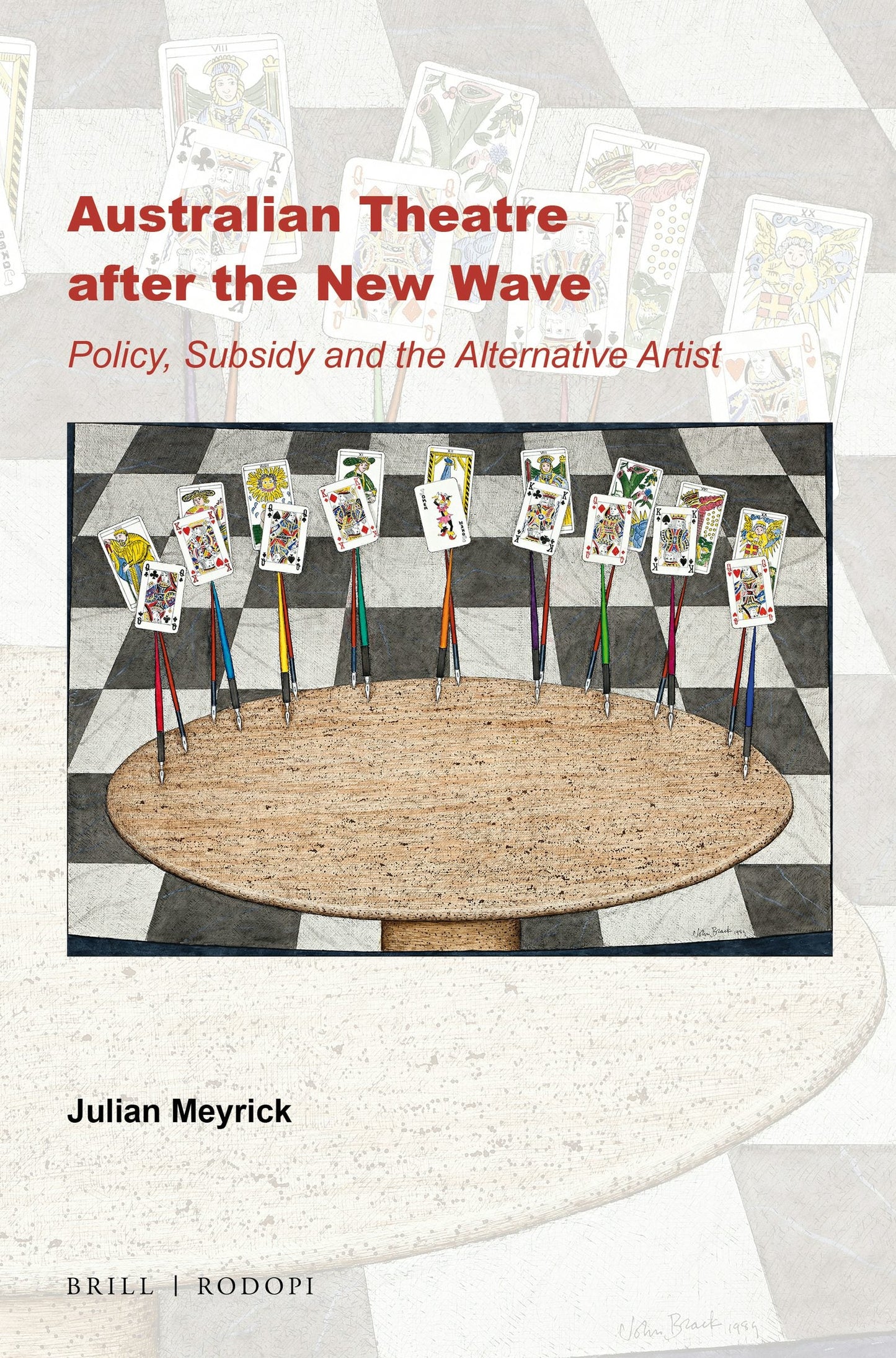 Book cover image for Australian Theatre after the New Wave ISBN: 9789004339880