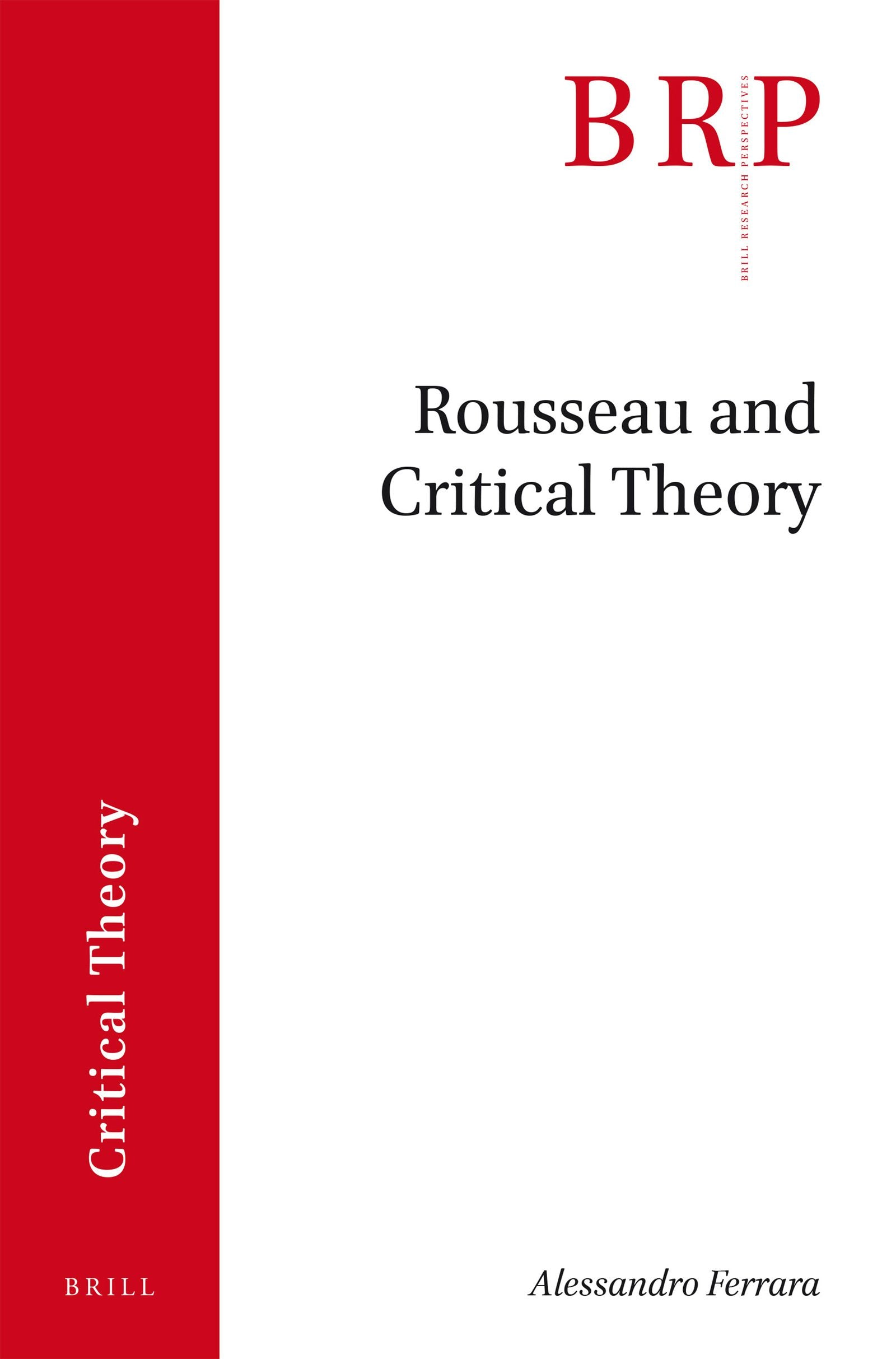 Book cover image for Rousseau and Critical Theory ISBN: 9789004356375