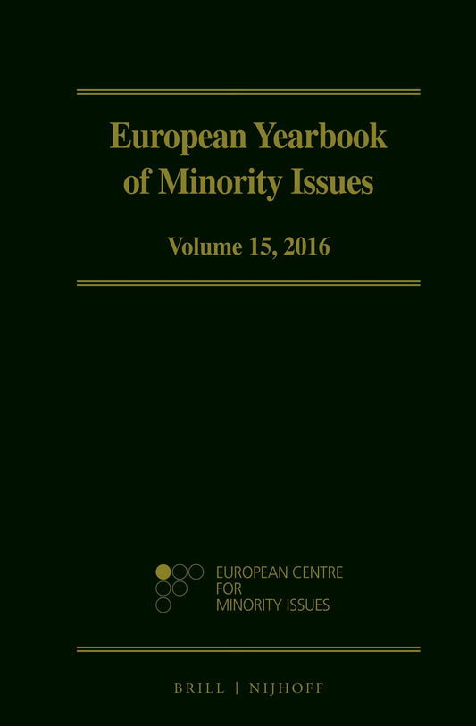 European Yearbook of Minority Issues, Volume 15 (2016)