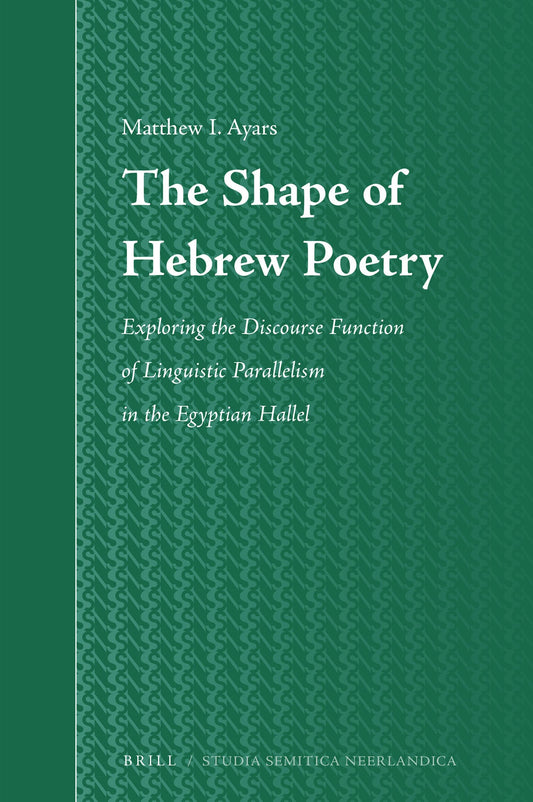 The Shape of Hebrew Poetry