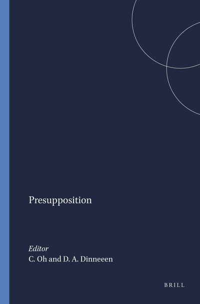 Cover image for Presupposition, isbn: 9789004367982