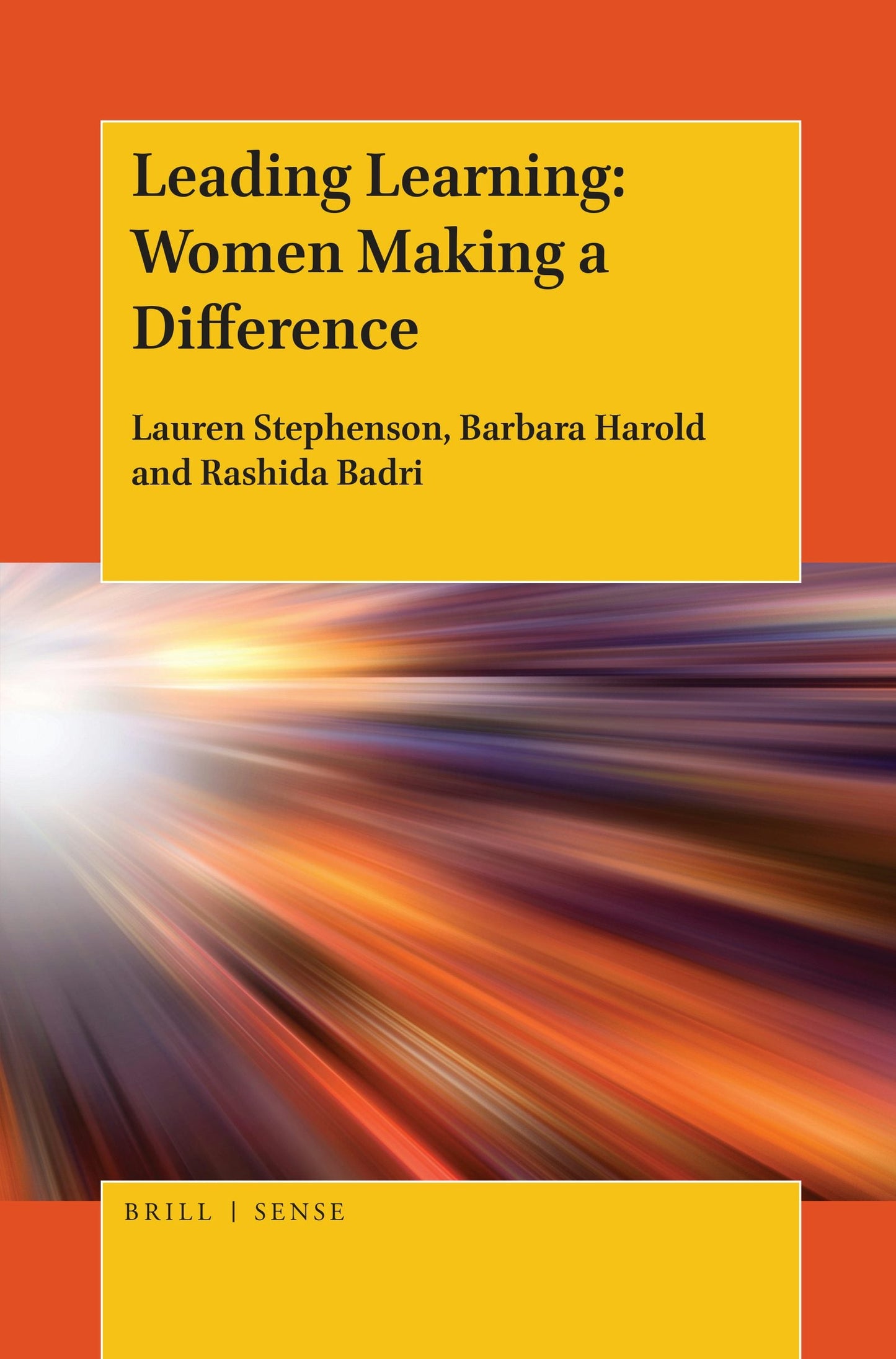 Book cover image for Leading Learning: Women Making a Difference ISBN: 9789004375949