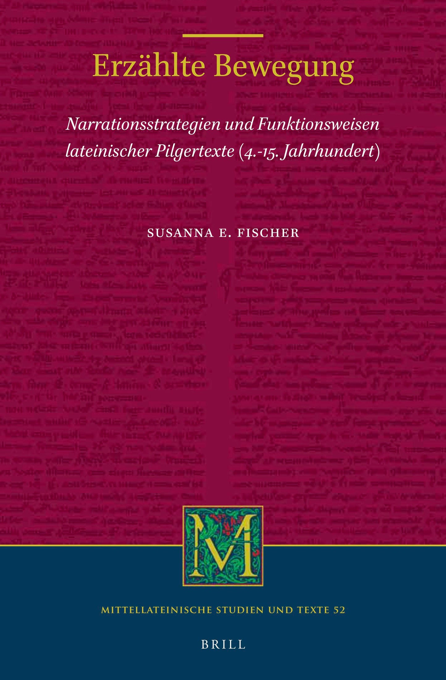 Book cover image for Erzählte Bewegung ISBN: 9789004380424