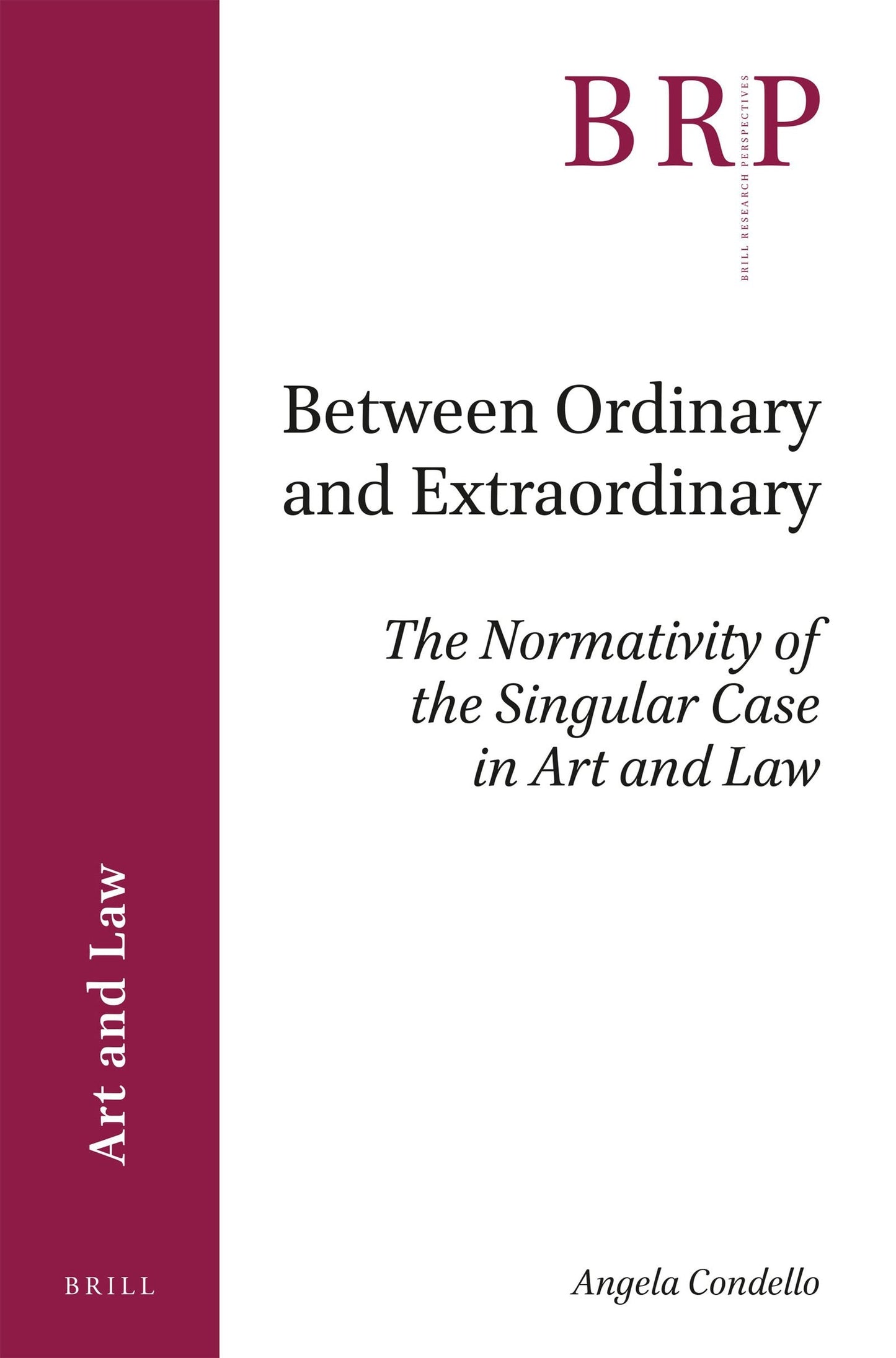 Book cover image for Between Ordinary and Extraordinary ISBN: 9789004381308