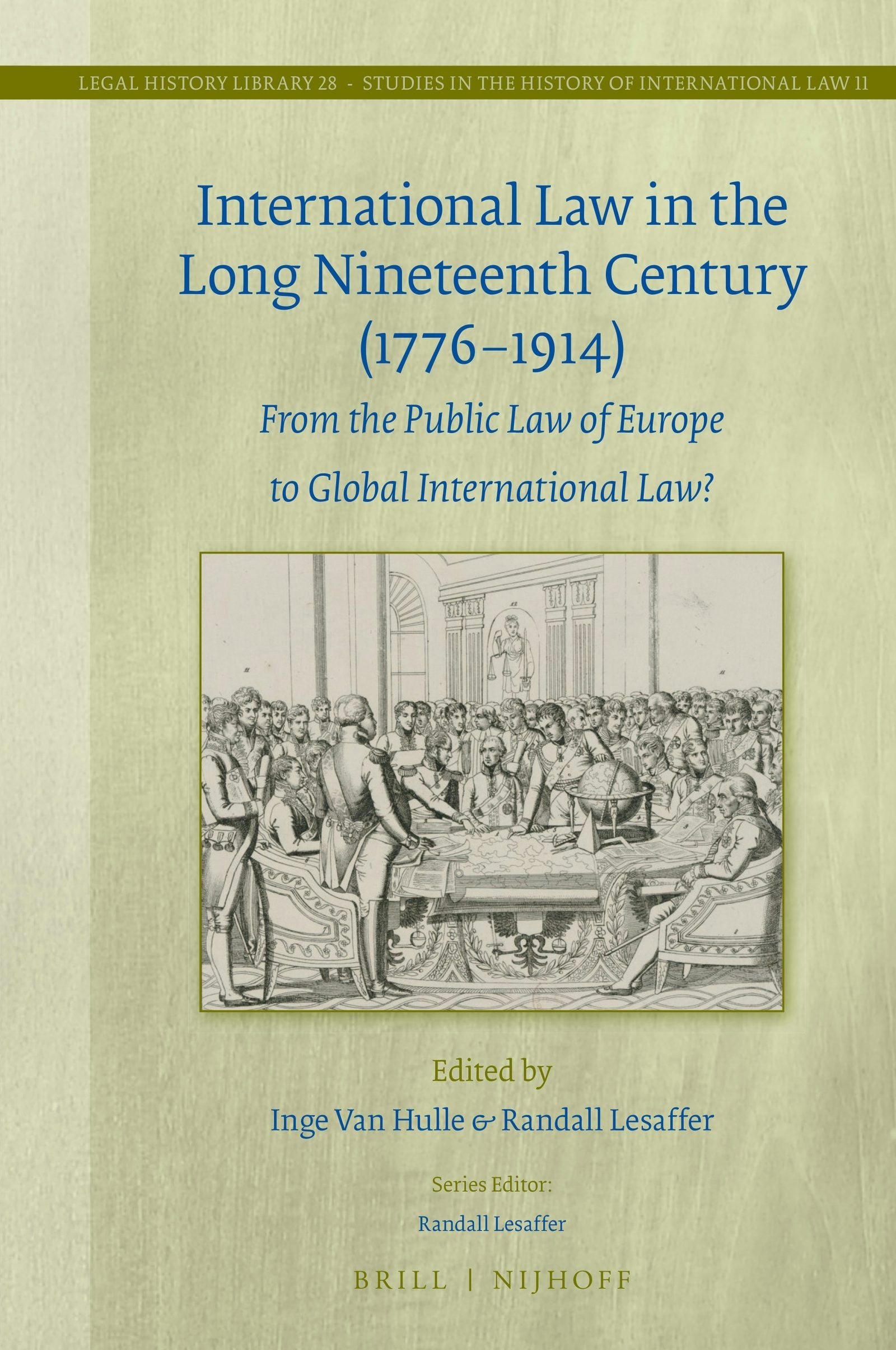 Book cover image for International Law in the Long Nineteenth Century (1776-1914) ISBN: 9789004391147