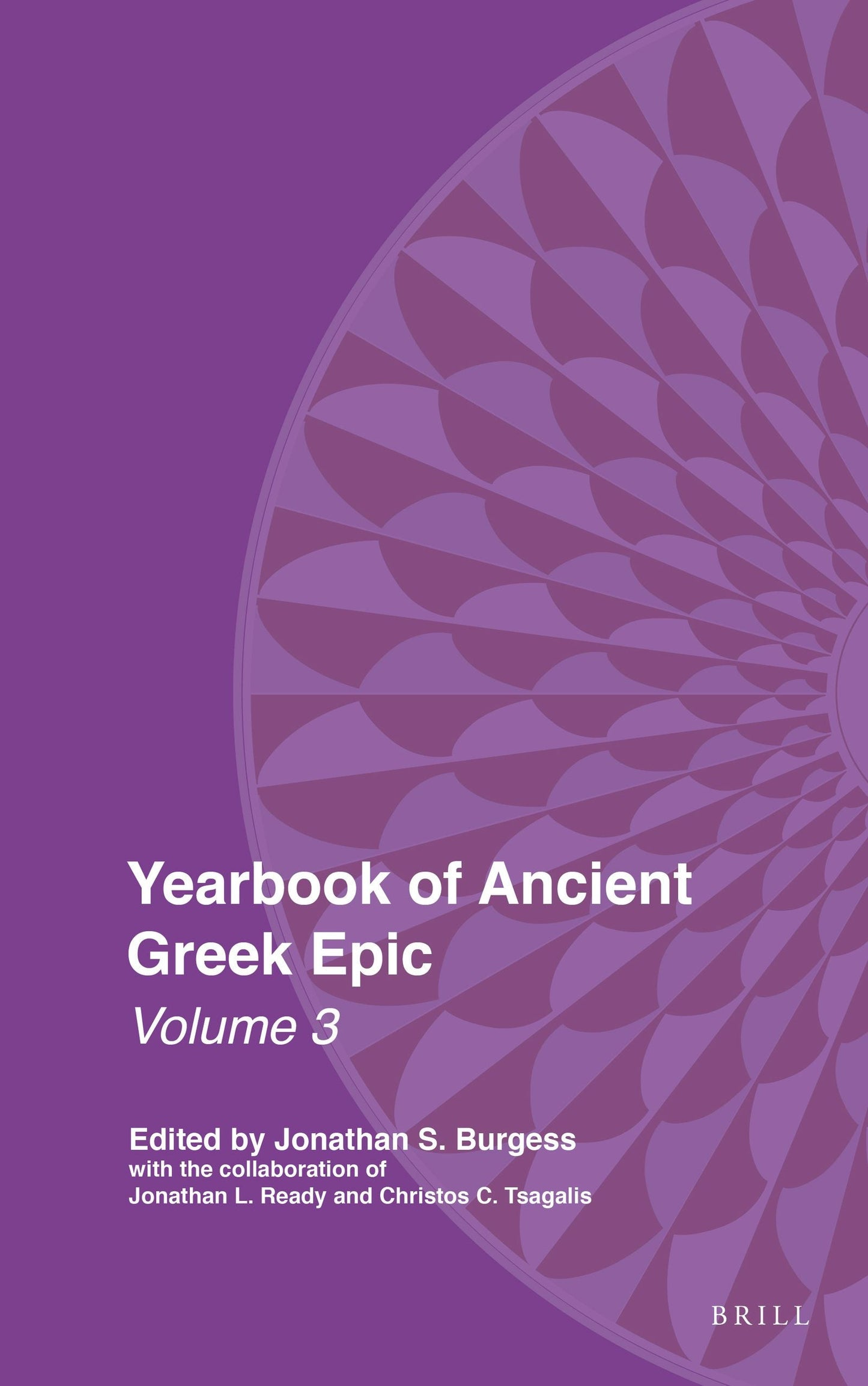 Book cover image for Yearbook of Ancient Greek Epic ISBN: 9789004398511