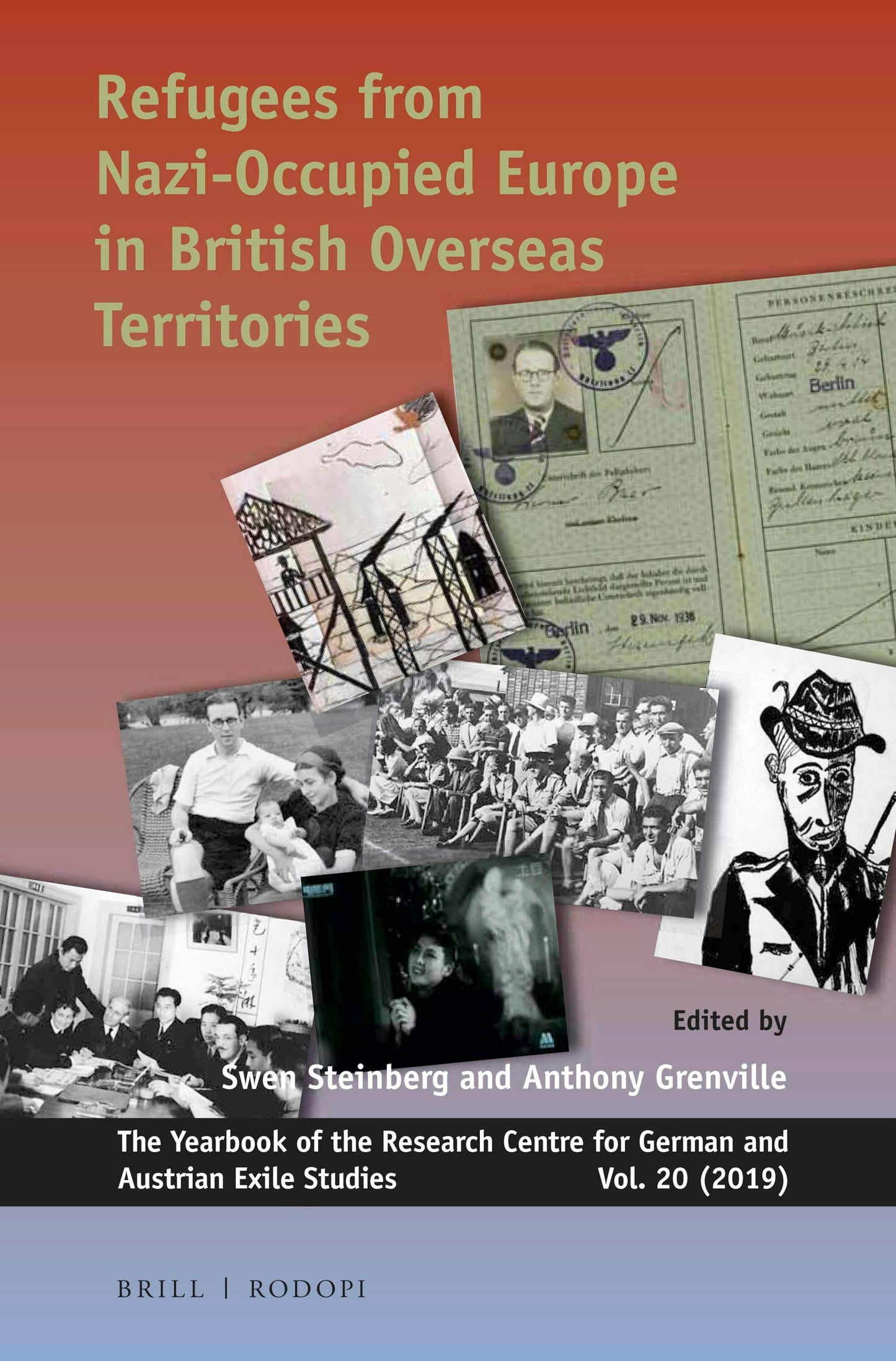 Book cover image for Refugees from Nazi-occupied Europe in British Overseas Territories ISBN: 9789004399525