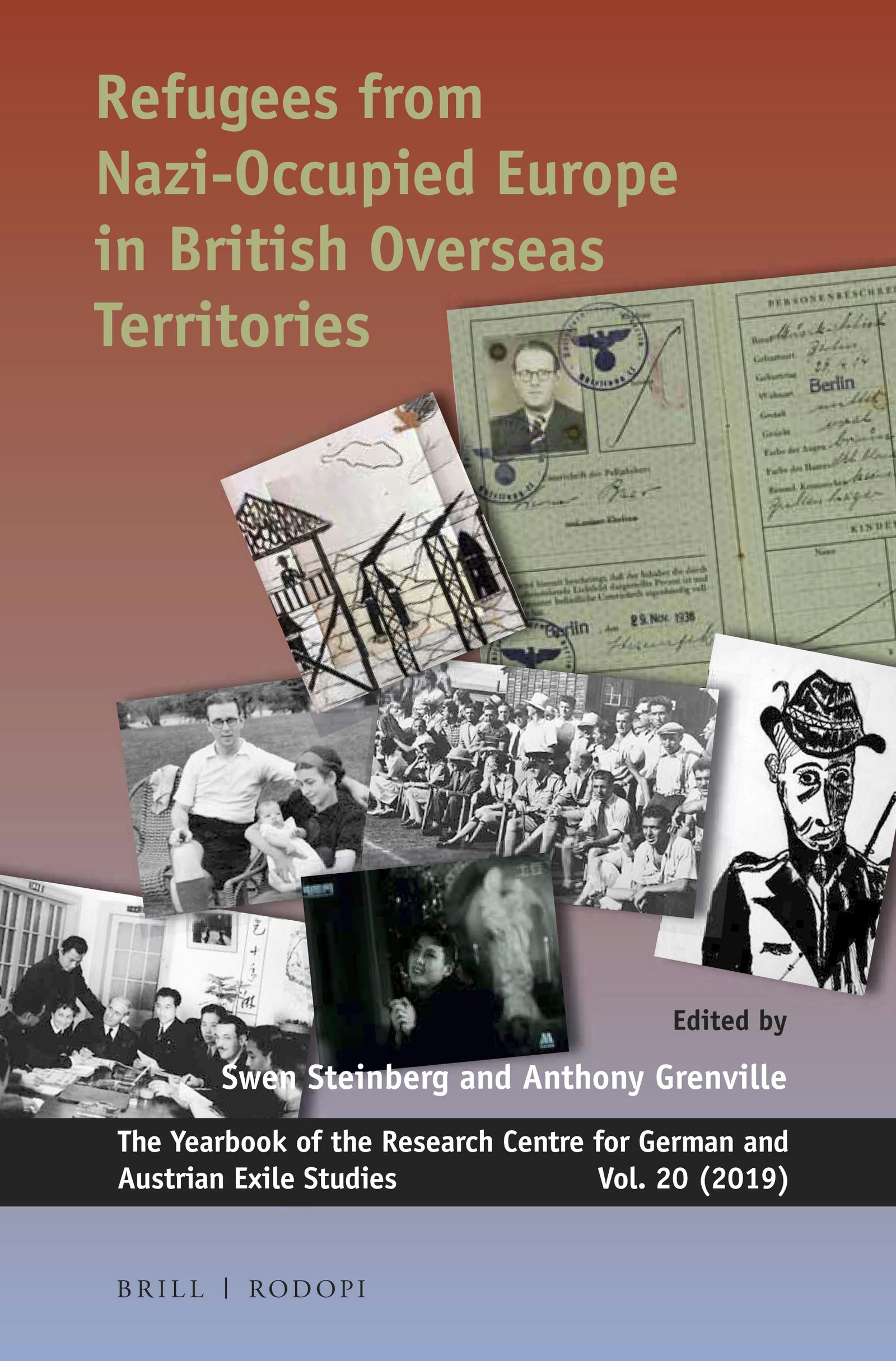 Book cover image for Refugees from Nazi-occupied Europe in British Overseas Territories ISBN: 9789004399525