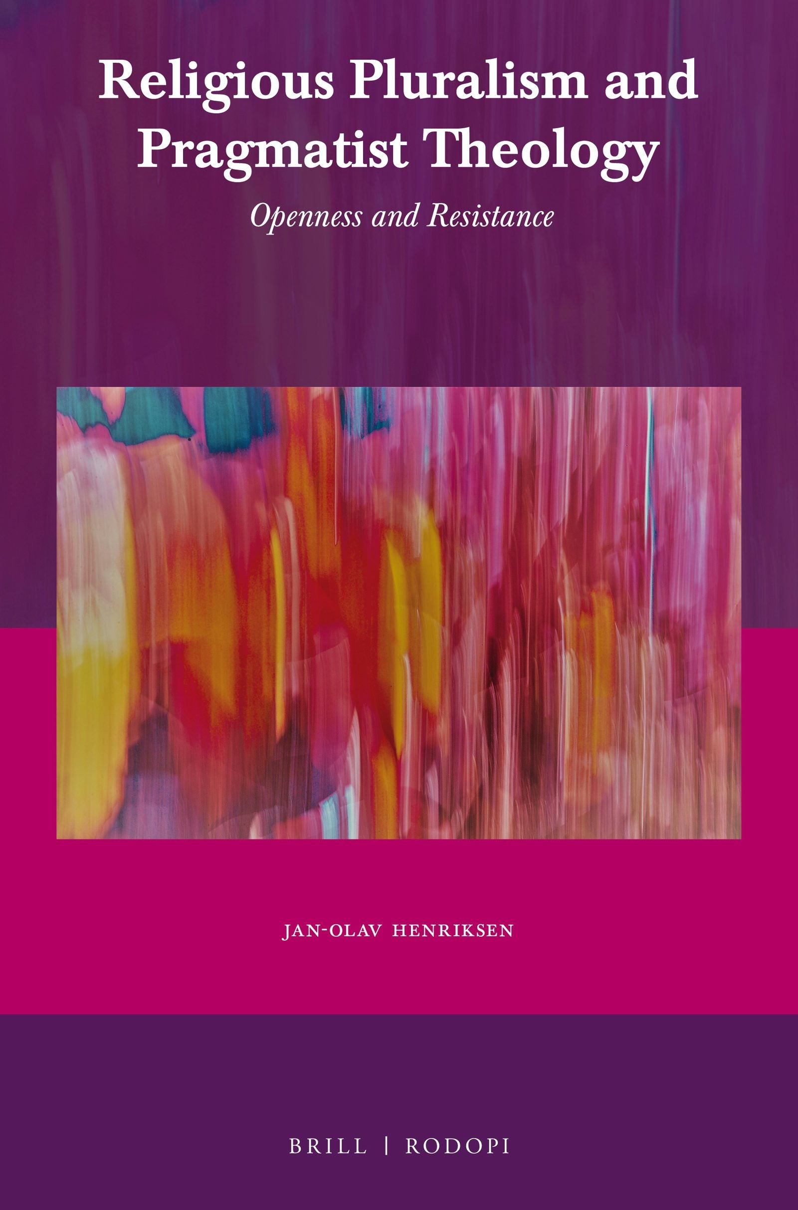 Book cover image for Religious Pluralism and Pragmatist Theology ISBN: 9789004412323