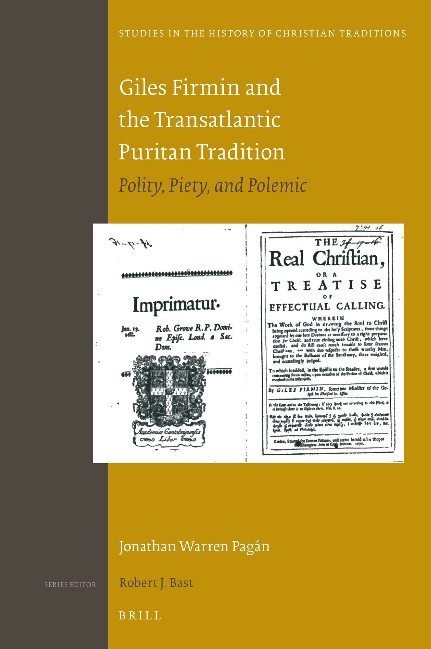 Book cover image for Giles Firmin and the Transatlantic Puritan Tradition ISBN: 9789004412910