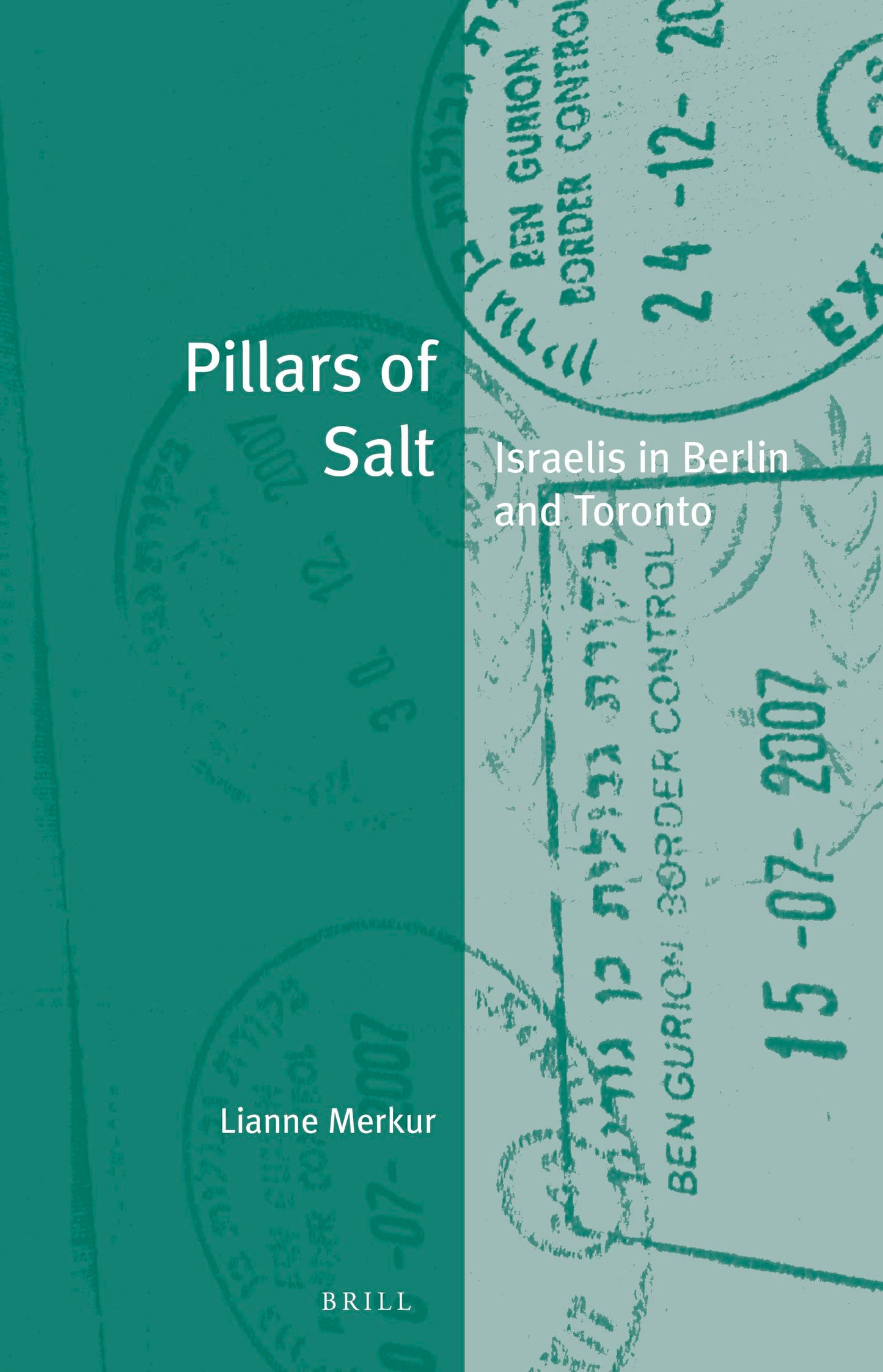 Book cover image for Pillars of Salt ISBN: 9789004420236