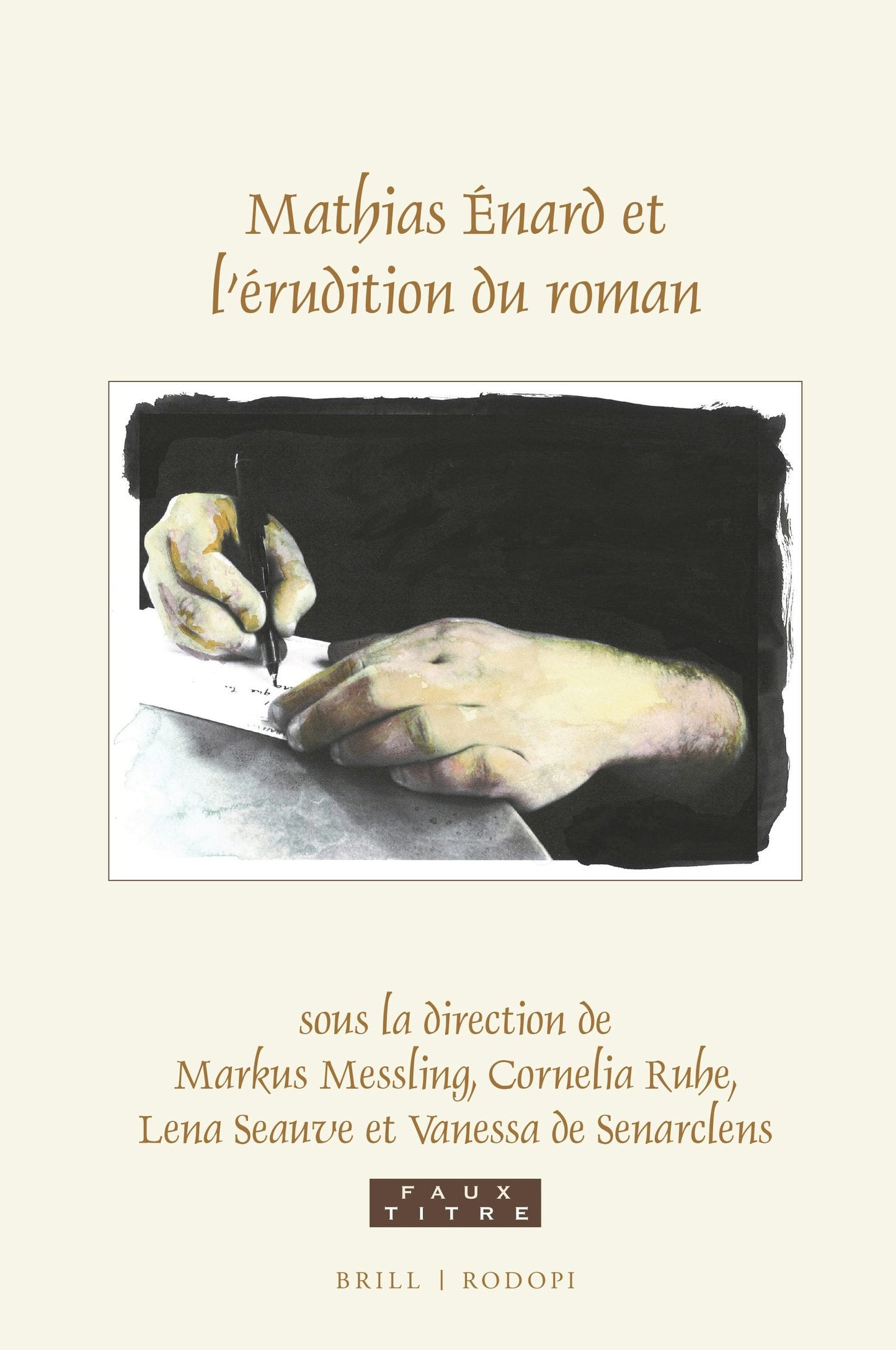 Book cover image for Mathias Énard et l’érudition du roman ISBN: 9789004423961