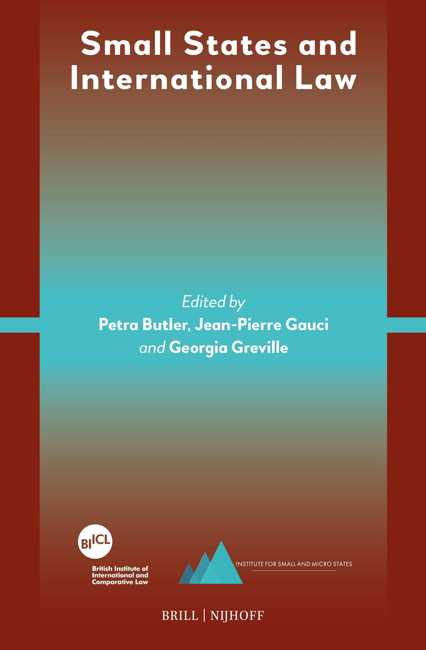 Book cover image for Small States and International Law ISBN: 9789004427242