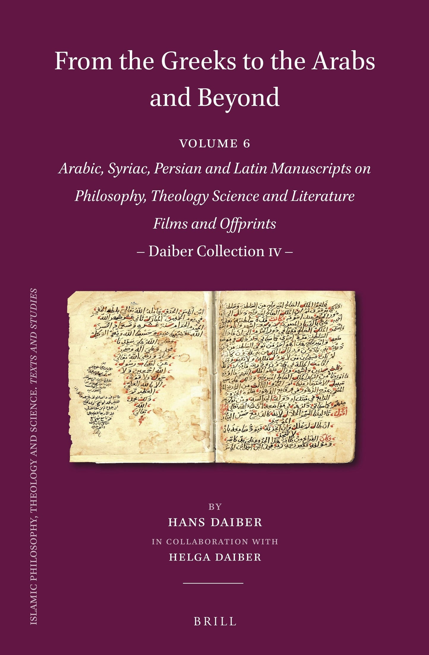 Book cover image for From the Greeks to the Arabs and Beyond ISBN: 9789004442498