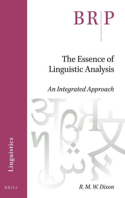 Cover image for The Essence of Linguistic Analysis, isbn: 9789004446502
