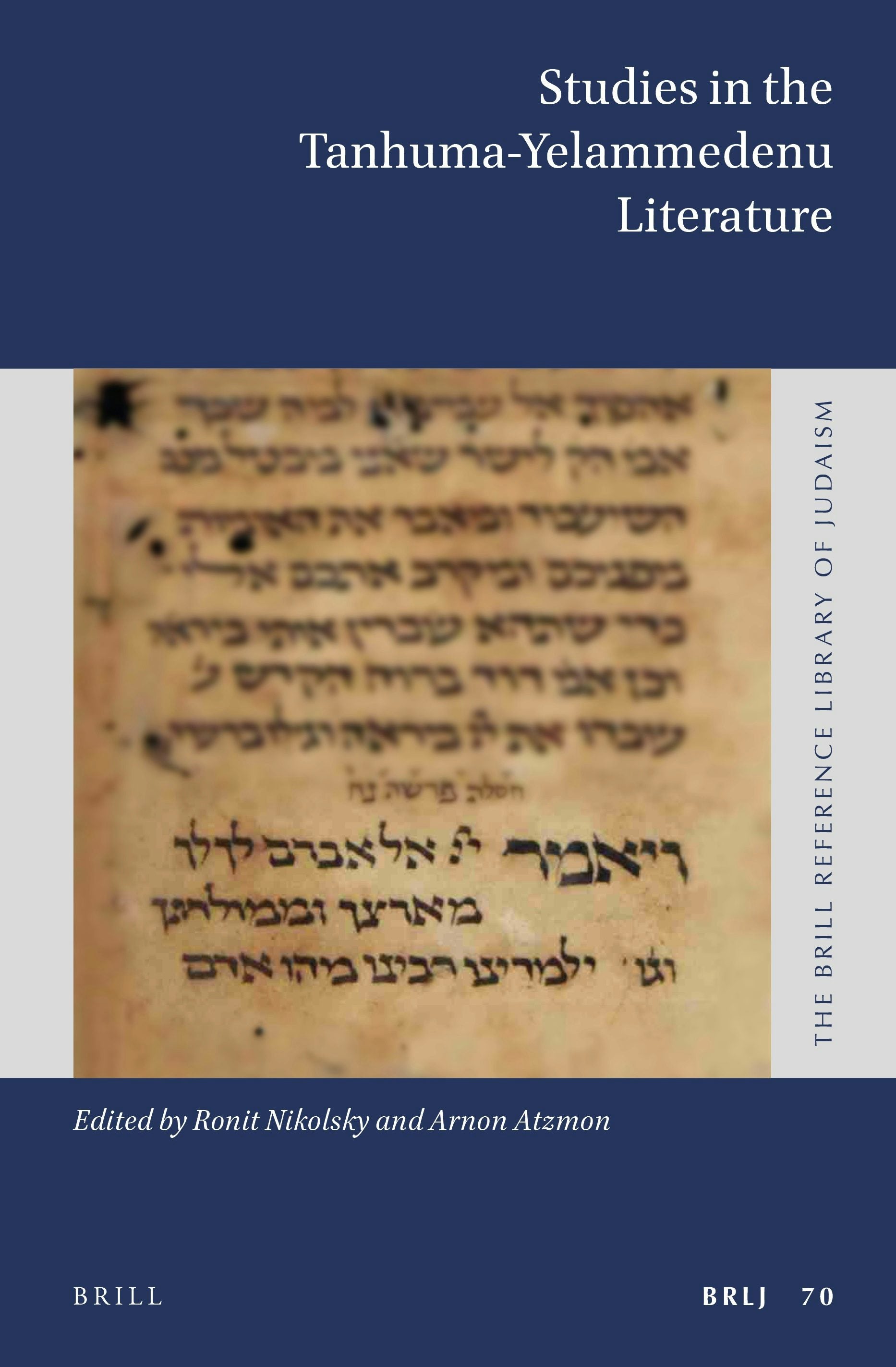 Book cover image for Studies in the Tanhuma-Yelammedenu Literature ISBN: 9789004469181