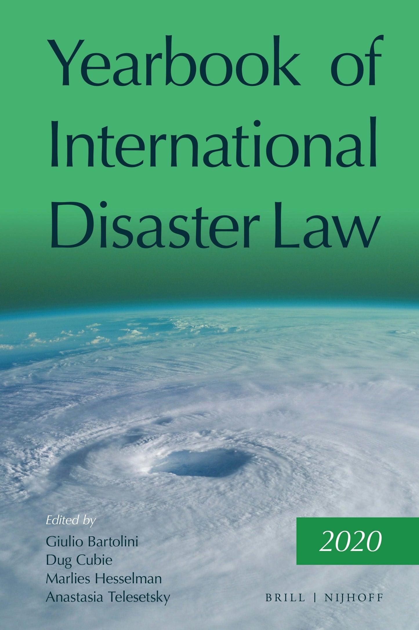 Book cover image for Yearbook of International Disaster Law ISBN: 9789004507104