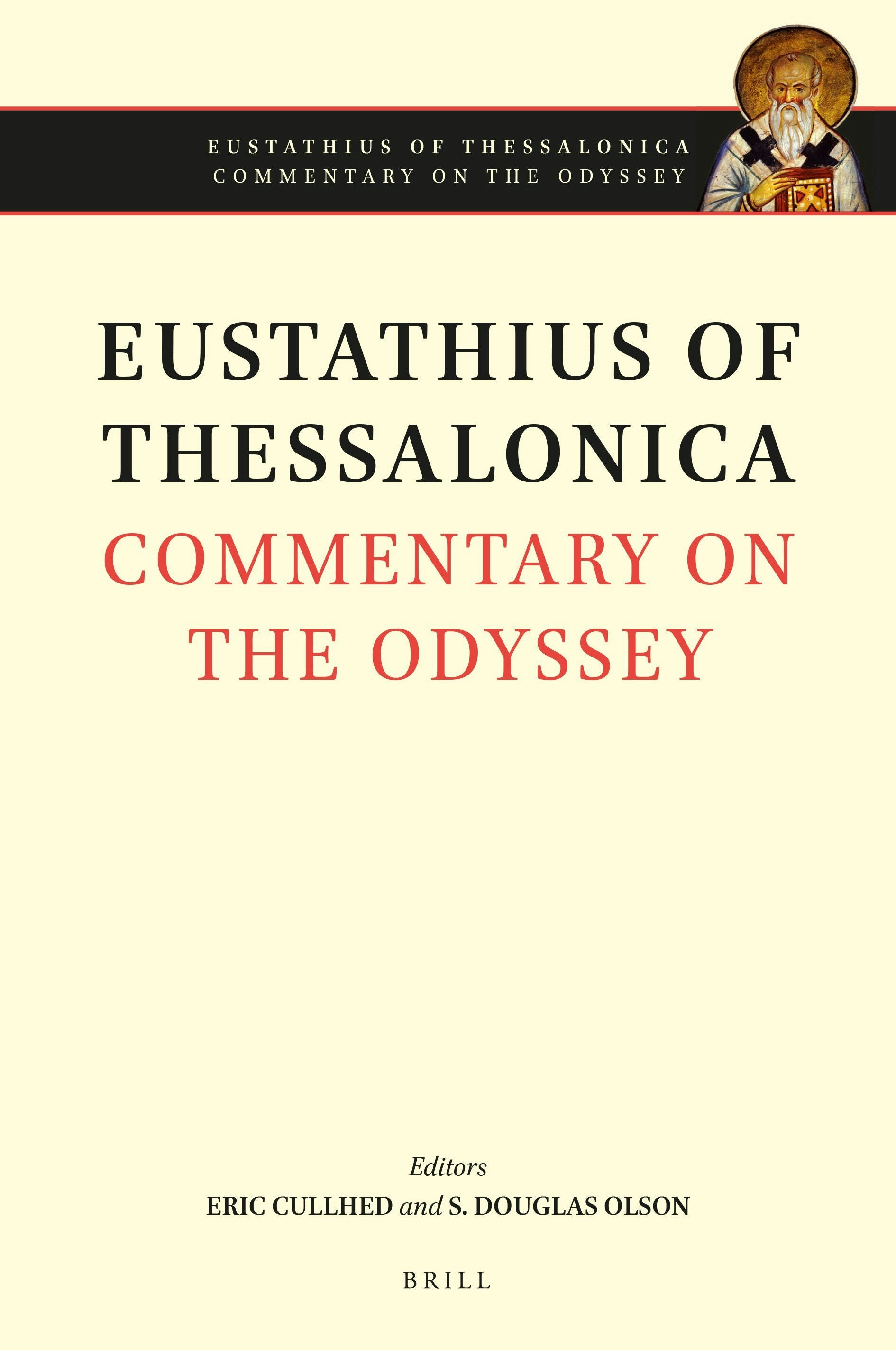 Eustathius of Thessalonica, Commentary on the Odyssey. Volume I