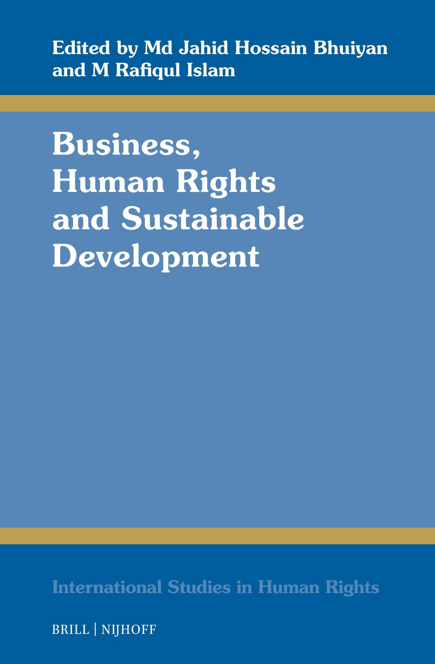 Book cover image for Business, Human Rights and Sustainable Development ISBN: 9789004530935