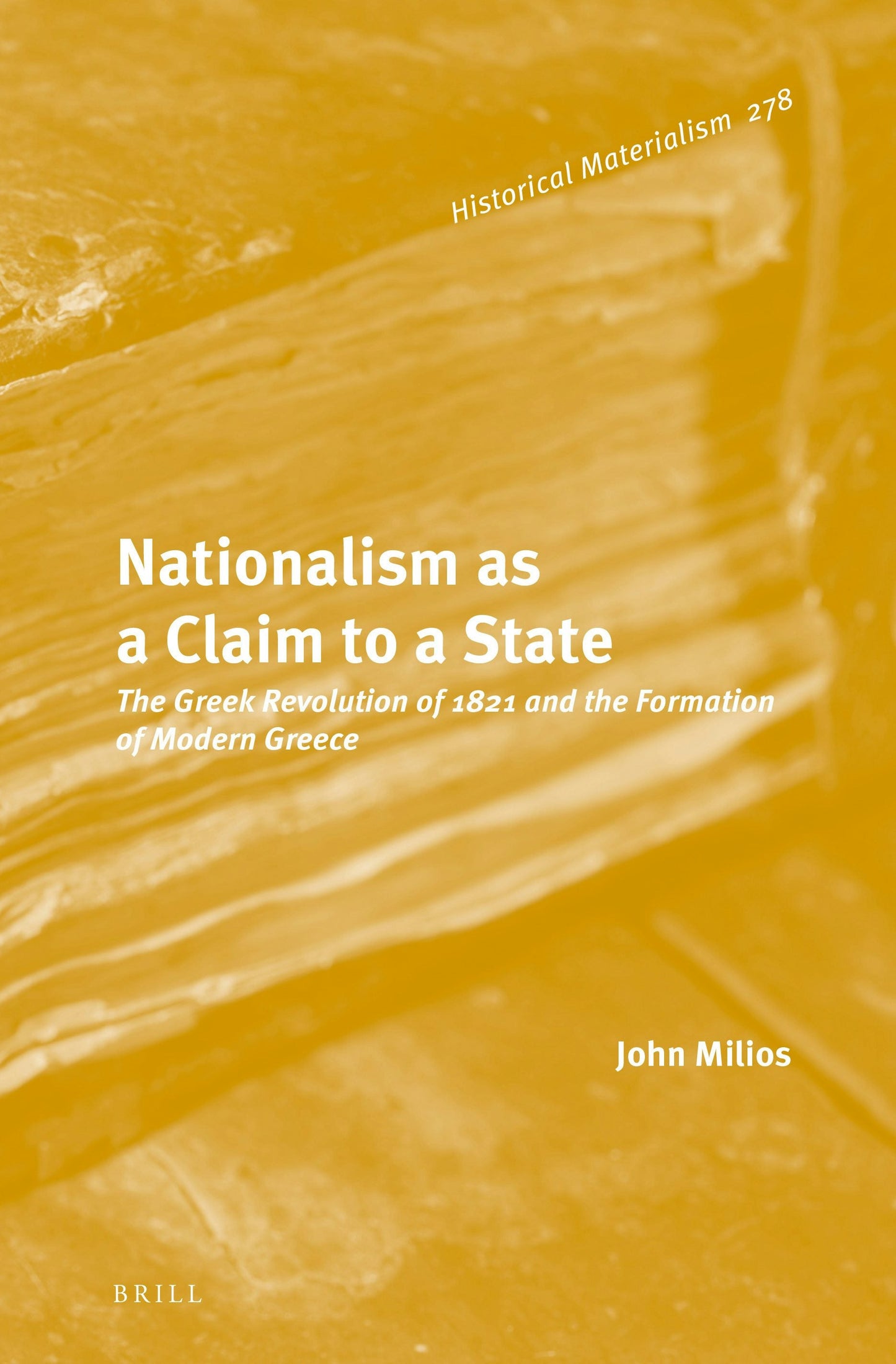 Book cover image for Nationalism as a Claim to a State ISBN: 9789004533516