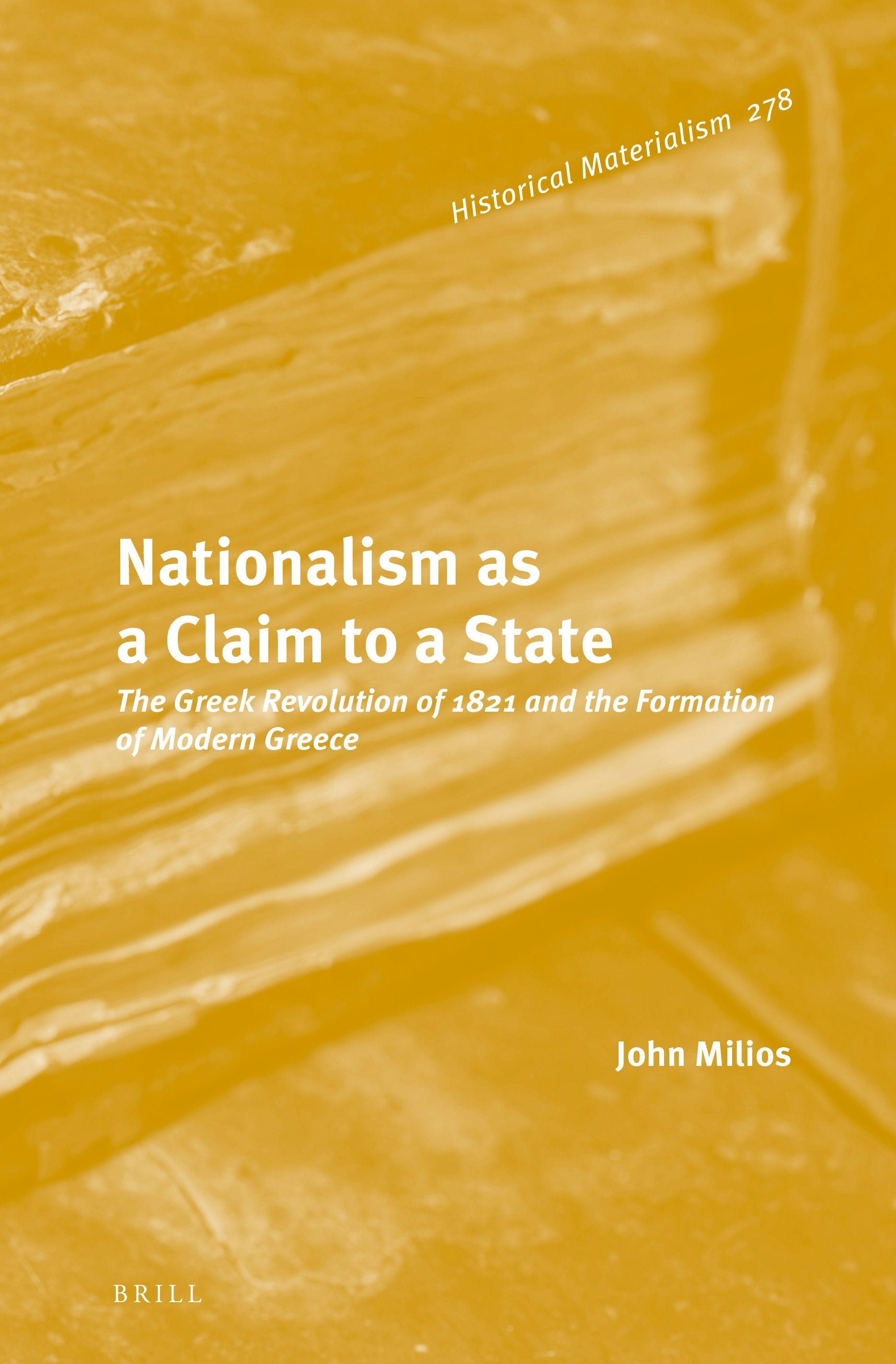 Book cover image for Nationalism as a Claim to a State ISBN: 9789004533516
