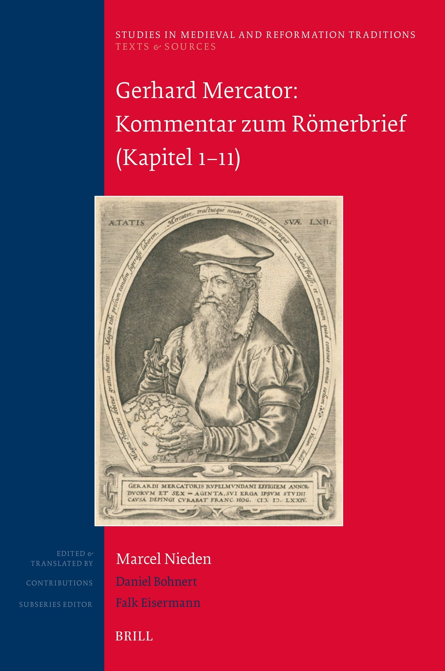 Book cover image for Gerhard Mercator: Kommentar zum Römerbrief (Kapitel 1–11) ISBN: 9789004545786