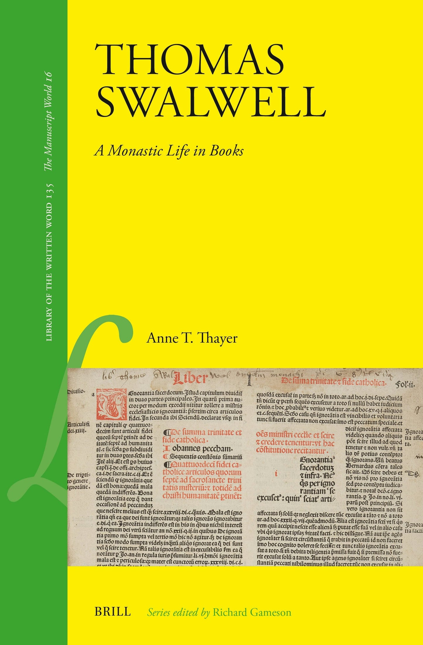 Book cover image for Thomas Swalwell ISBN: 9789004720107