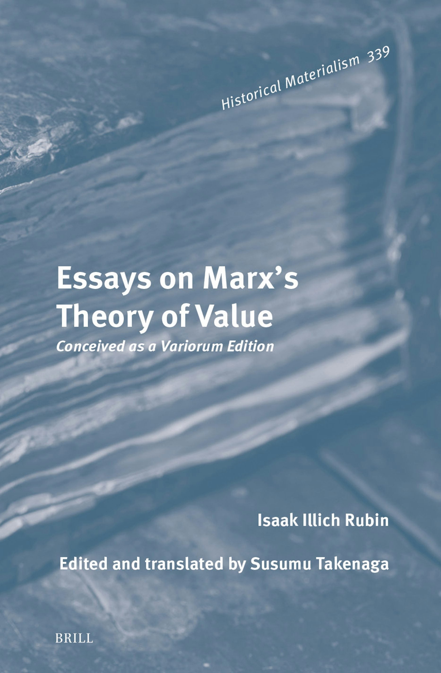 Book cover image for Essays on Marx's Theory of Value ISBN: 9789004721333