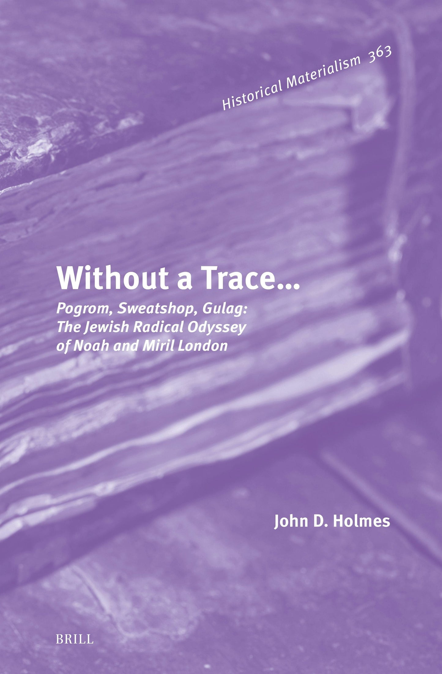 Book cover image for Without a Trace… ISBN: 9789004730625