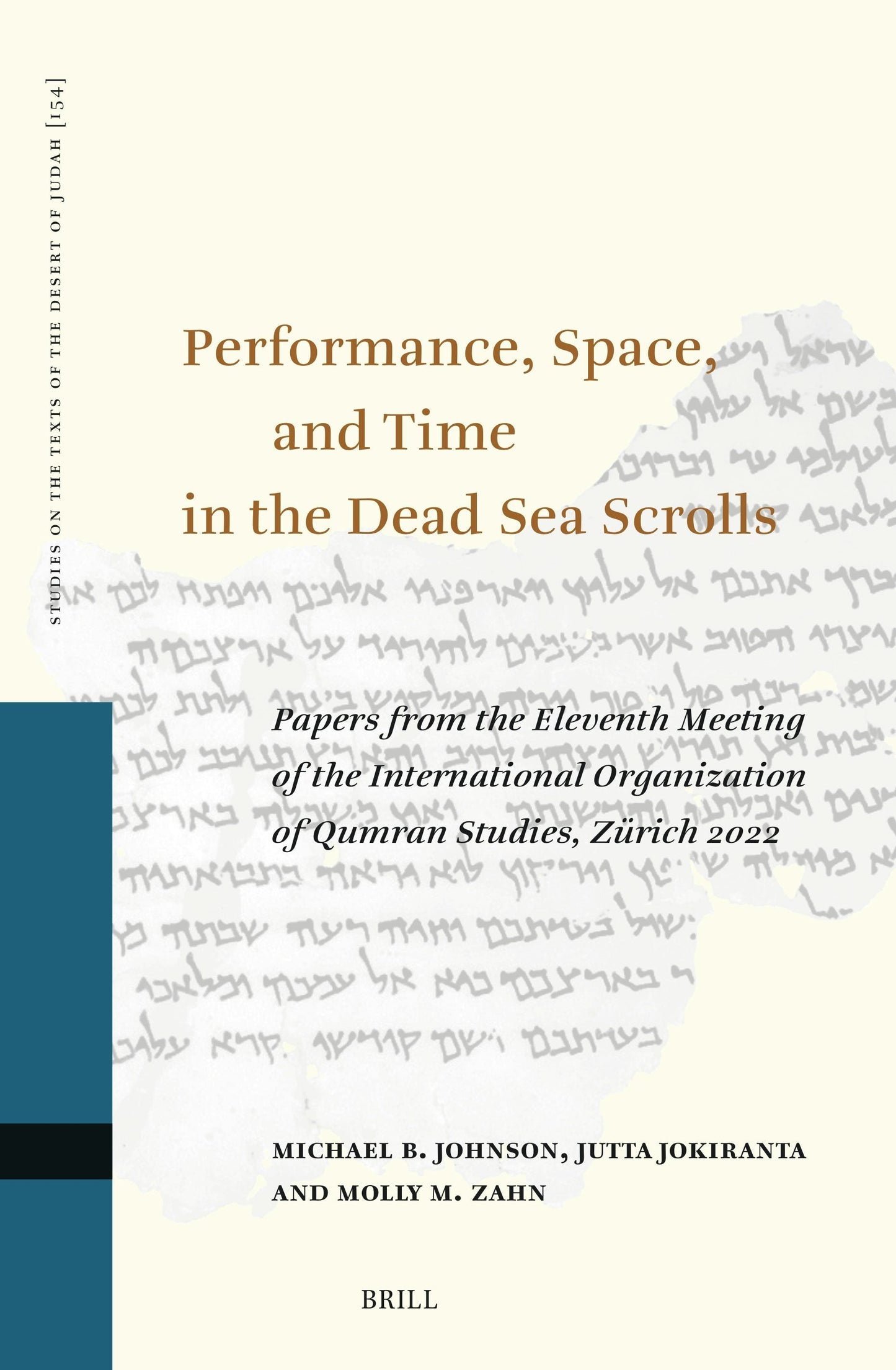 Book cover image for Performance, Space, and Time in the Dead Sea Scrolls ISBN: 9789004734449