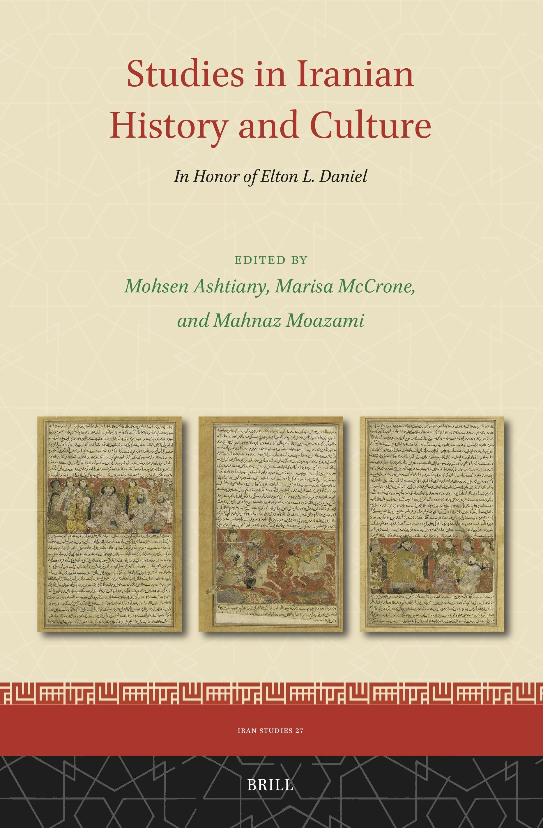 Book cover image for Studies in Iranian History and Culture ISBN: 9789004737075