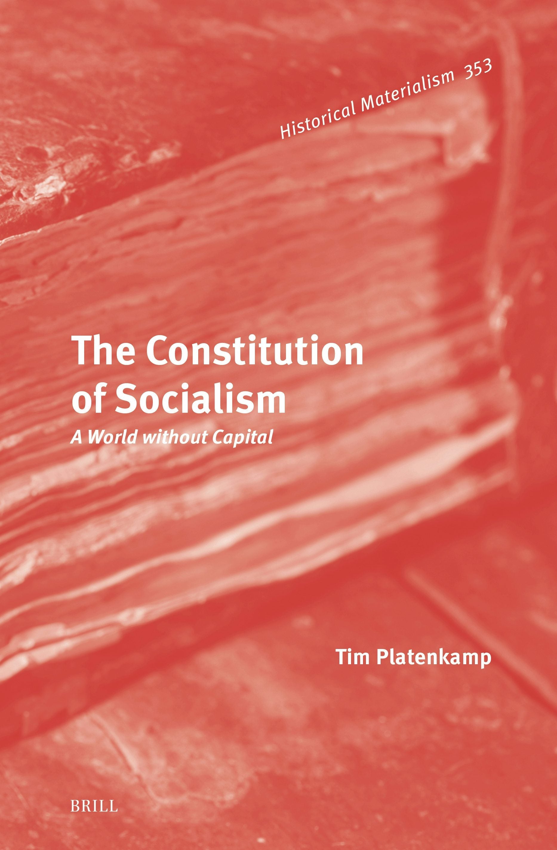 Book cover image for The Constitution of Socialism ISBN: 9789004739246
