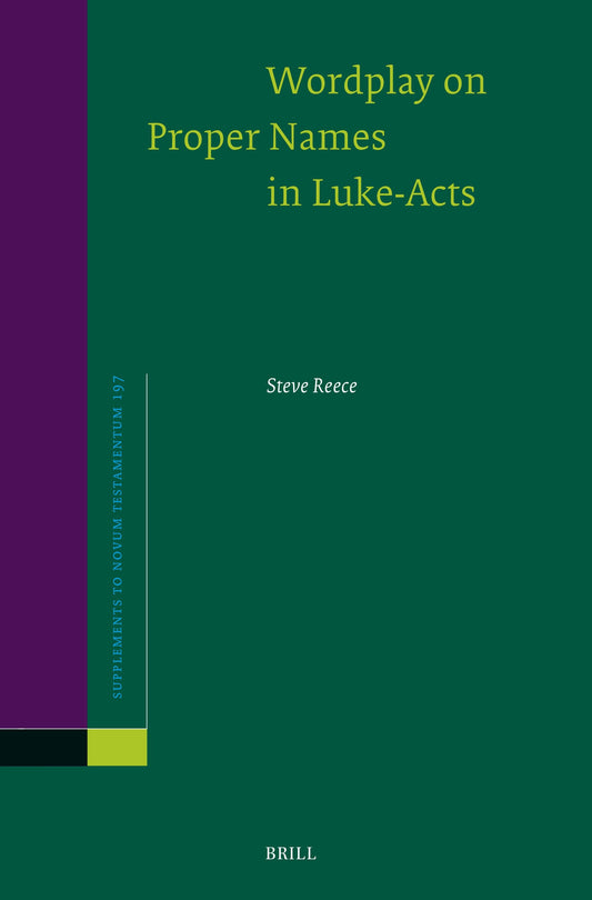 Wordplay on Proper Names in Luke-Acts