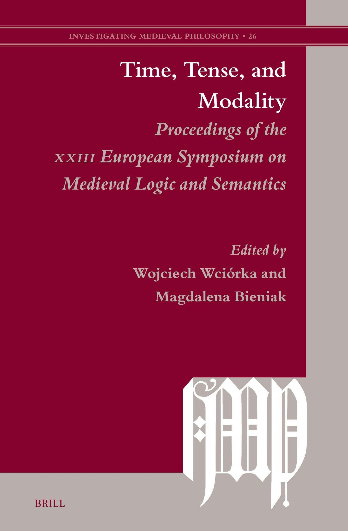 Book cover image for Time, Tense, and Modality ISBN: 9789004747159