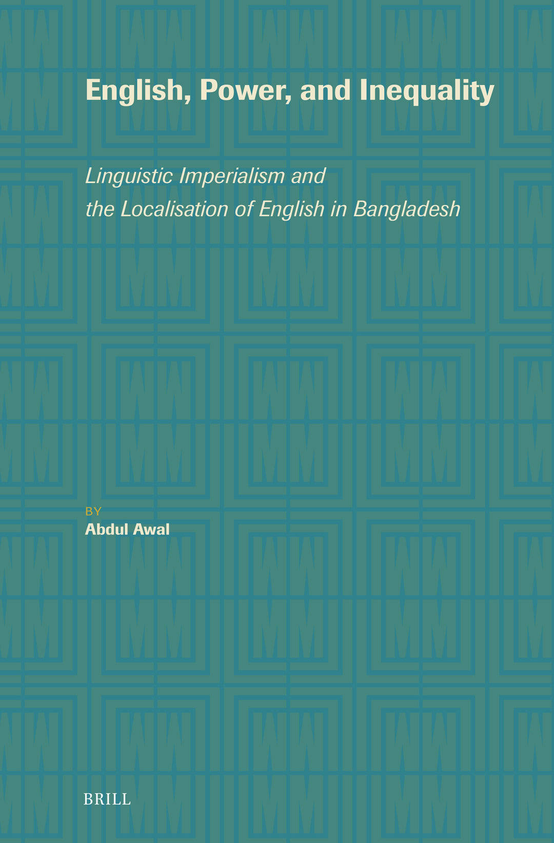 Cover image for English, Power, and Inequality ISBN 9789004767584