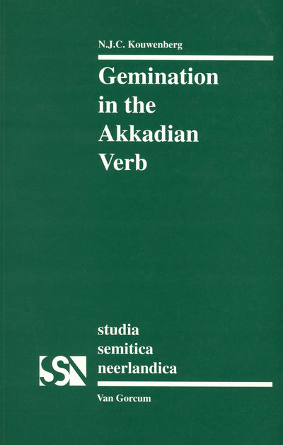 Cover image for Gemination in the Akkadian Verb, isbn: 9789023232551