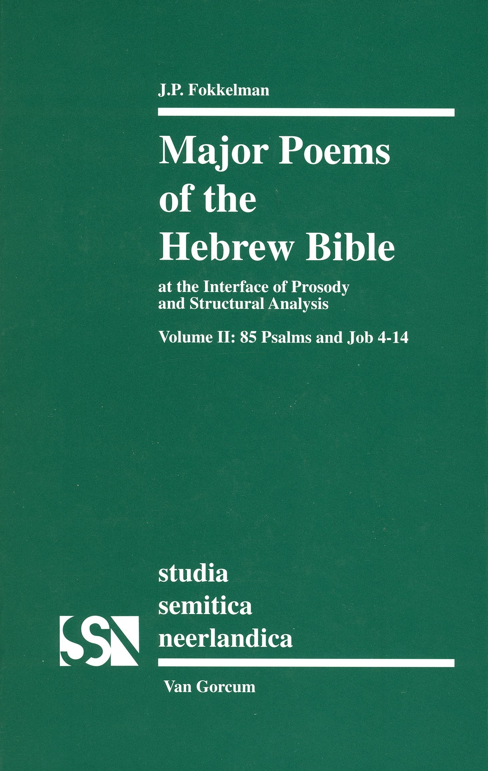 Major Poems of the Hebrew Bible