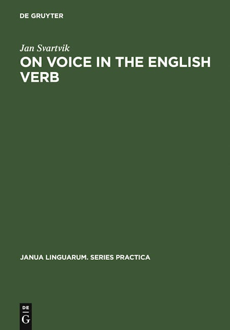 On Voice in the English Verb
