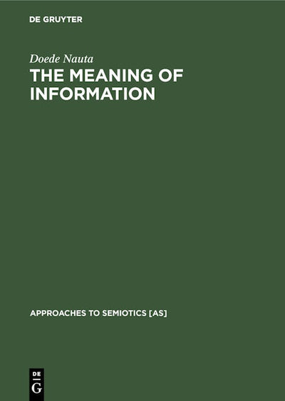 The Meaning of Information