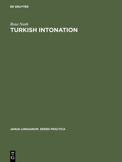 Turkish Intonation