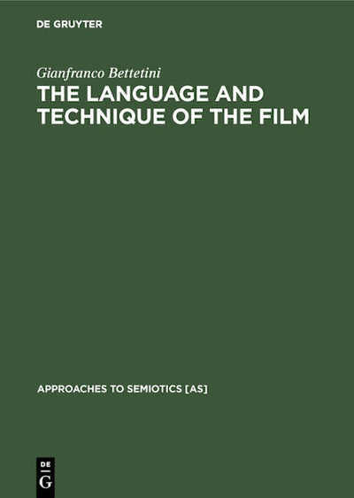 The Language and Technique of the Film